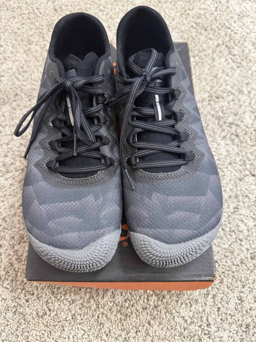 Merrell Barefoot Vibram Black and Gray Training Sneakers. Size 11 New in box - Picture 3 of 6